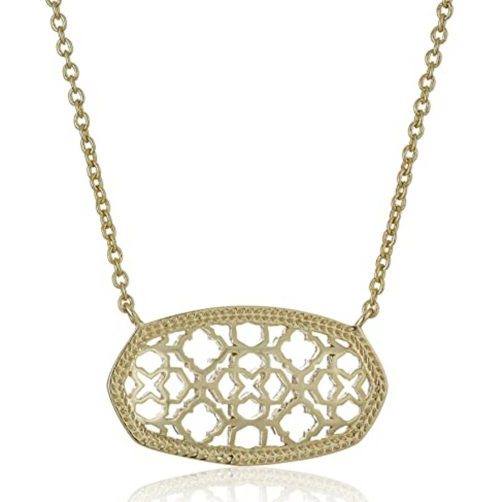 Kendra Scott Dollie Pendant Gold Necklace
